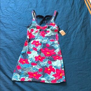 Hollister Floral Sleeveless Dress